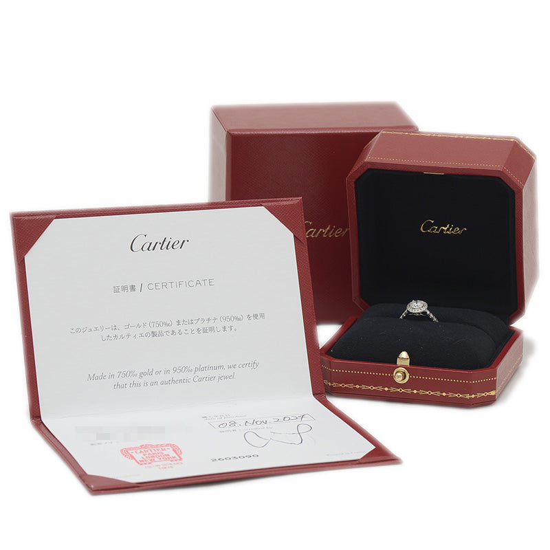 デスティネ ダイヤリング PT950/ダイヤ 0.61ct #49 リング・指輪