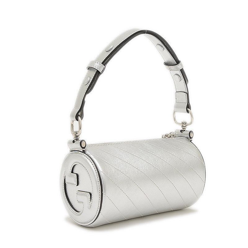 ブロンディ ショルダーバッグ レザー シルバー 760170 ショルダーバッグ