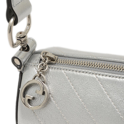 ブロンディ ショルダーバッグ レザー シルバー 760170 ショルダーバッグ