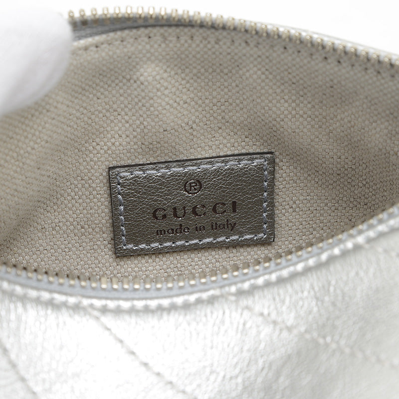 ブロンディ ショルダーバッグ レザー シルバー 760170 ショルダーバッグ