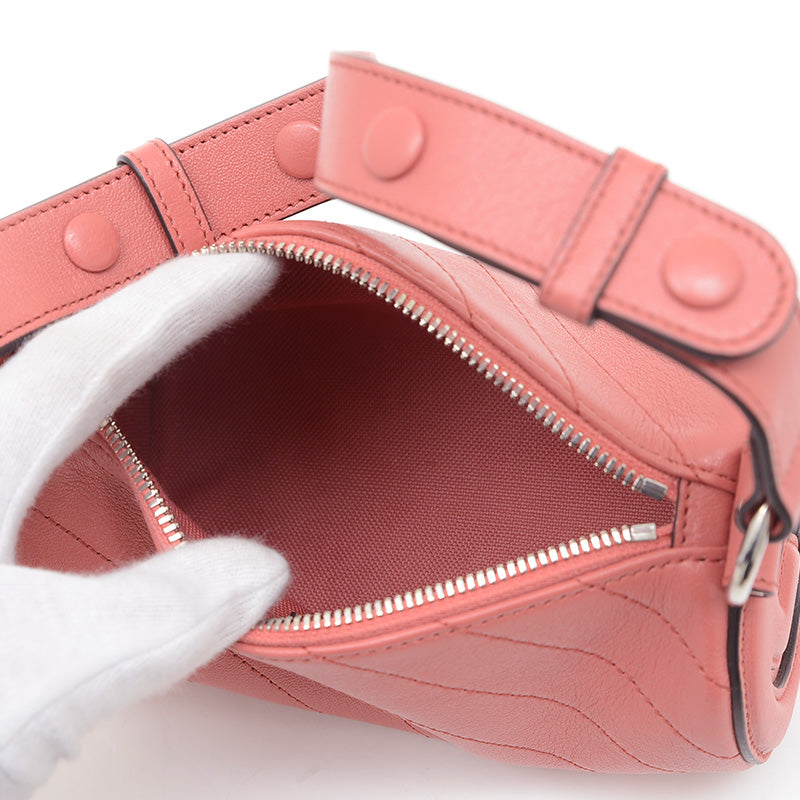 ブロンディ ミニ ショルダーバッグ レザー ピンク 760170 ショルダーバッグ