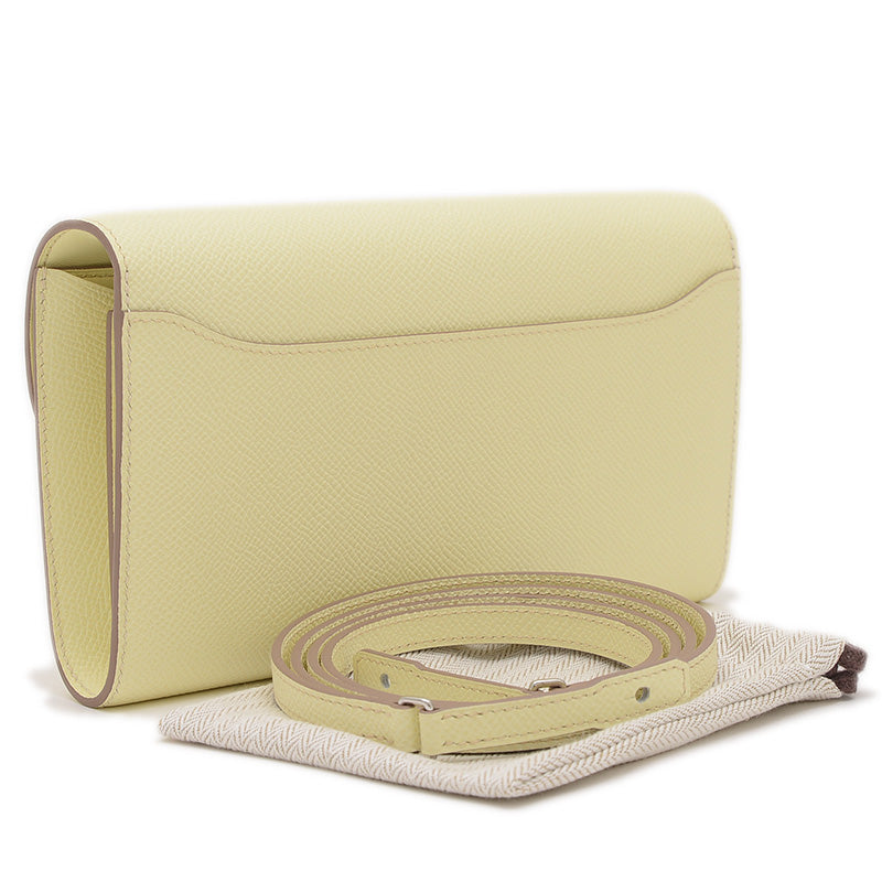 コンスタンストゥーゴー エプソン ジョーヌミルトン シルバー金具 W刻印 長財布