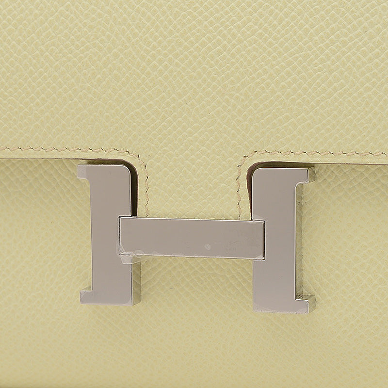 コンスタンストゥーゴー エプソン ジョーヌミルトン シルバー金具 W刻印 長財布