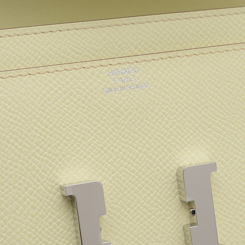 コンスタンストゥーゴー エプソン ジョーヌミルトン シルバー金具 W刻印 長財布