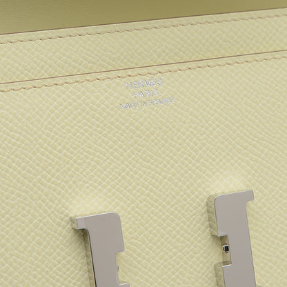 コンスタンストゥーゴー エプソン ジョーヌミルトン シルバー金具 W刻印 長財布