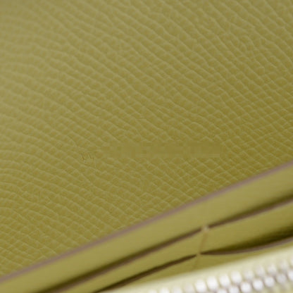 コンスタンストゥーゴー エプソン ジョーヌミルトン シルバー金具 W刻印 長財布