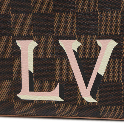 ダミエ ポシェット ドゥーブル ジップ チェーンショルダーバッグ N60254 ショルダーバッグ