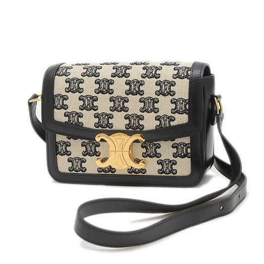 トリオンフ ティーン ショルダーバッグ ナチュラル/ブラック 188882BZ4 ショルダーバッグ