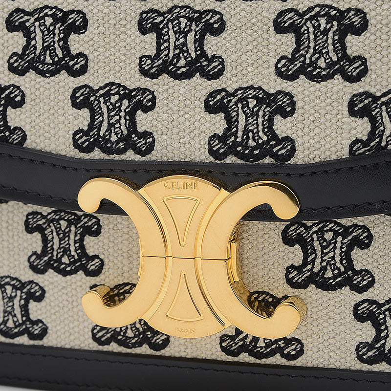 トリオンフ ティーン ショルダーバッグ ナチュラル/ブラック 188882BZ4 ショルダーバッグ