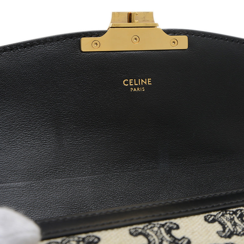 トリオンフ ティーン ショルダーバッグ ナチュラル/ブラック 188882BZ4 ショルダーバッグ