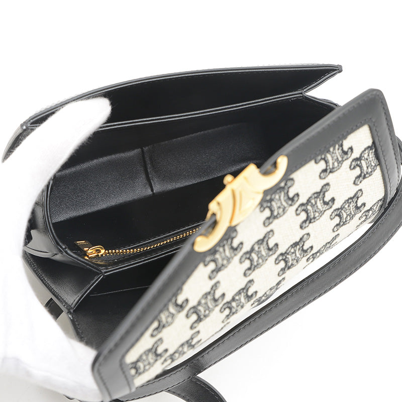 トリオンフ ティーン ショルダーバッグ ナチュラル/ブラック 188882BZ4 ショルダーバッグ