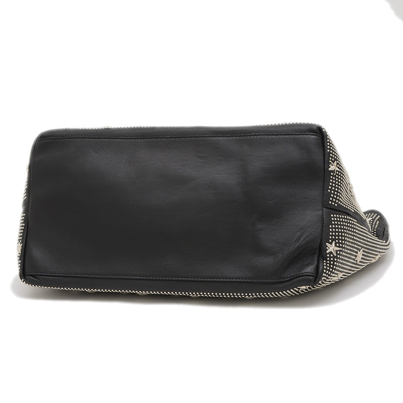 スタースタッズ トートバッグ レザー ブラック SASHA-M-NSX-BK トートバッグ