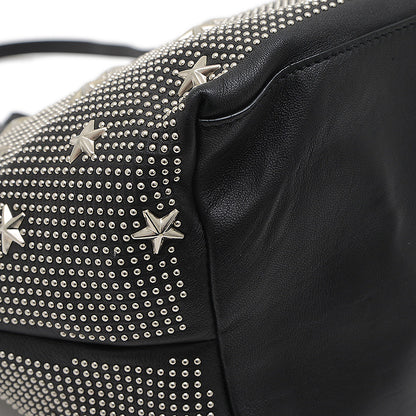 スタースタッズ トートバッグ レザー ブラック SASHA-M-NSX-BK トートバッグ