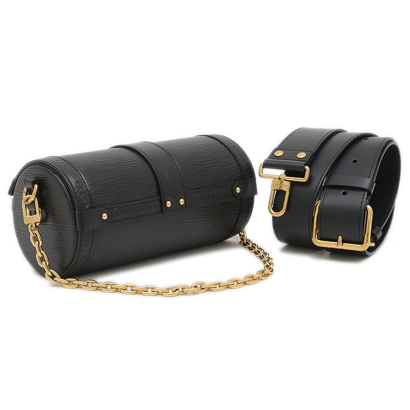 エピ パピヨン トランク 2WAYバッグ ブラック M58655 ショルダーバッグ