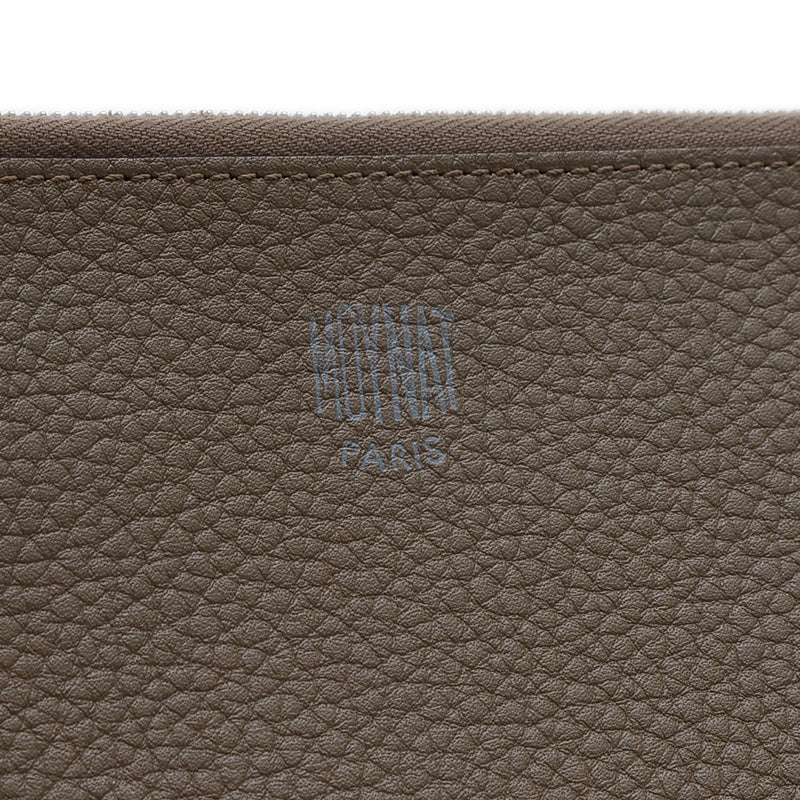 モワナ トレインGM クラッチバッグ レザー グレージュ メンズ MOYNAT クラッチバッグ