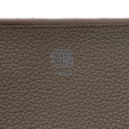 モワナ トレインGM クラッチバッグ レザー グレージュ メンズ MOYNAT クラッチバッグ