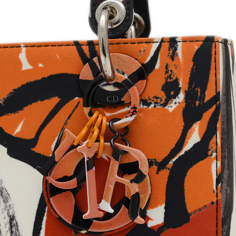 レディディオール カナージュ 2WAY バッグ ミディアム マルチカラー トートバッグ