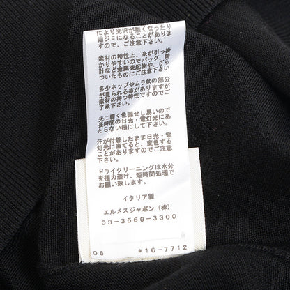 ニットワンピース シルク混 ブラック レディース 36サイズ ワンピース