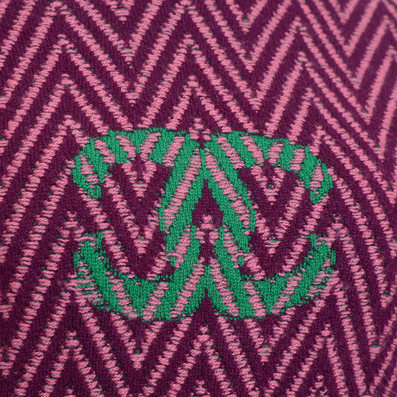 ニットワンピース ココマーク カシミヤ パープル レディース 34サイズ ワンピース