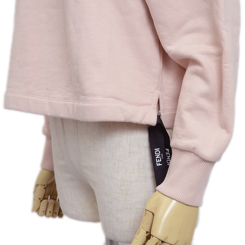 トレーナー ロゴ コットン ピンク レディス XXSサイズ スウェット