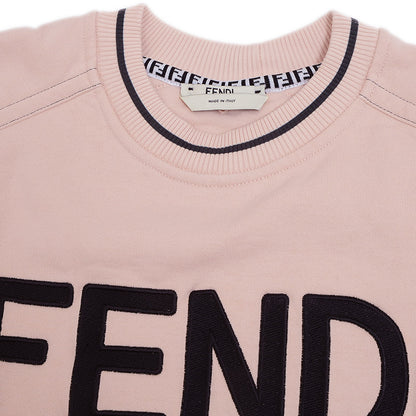 トレーナー ロゴ コットン ピンク レディス XXSサイズ スウェット