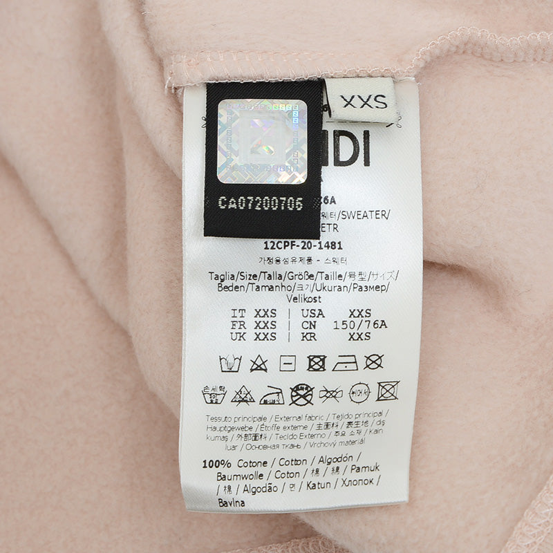 トレーナー ロゴ コットン ピンク レディス XXSサイズ スウェット