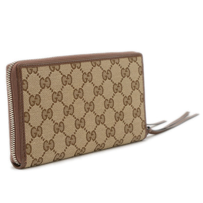ザ ハッカープロジェクト GG ネオクラシック ジップウォレット ベージュ 681710 長財布