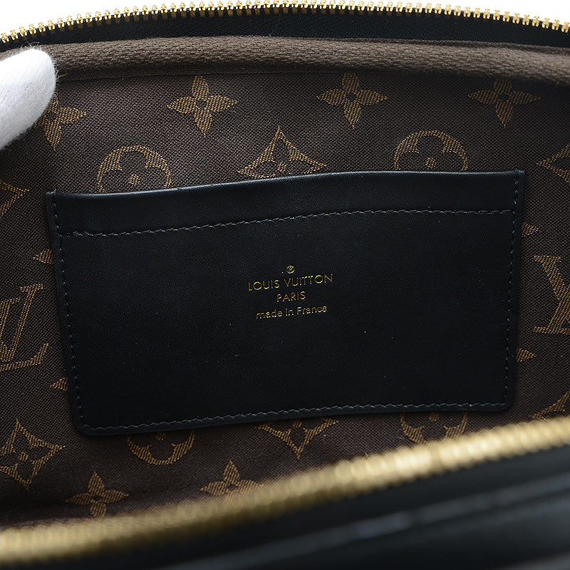 ユーティリティ クロスボディ バッグ レザー ブラック M80450 ショルダーバッグ