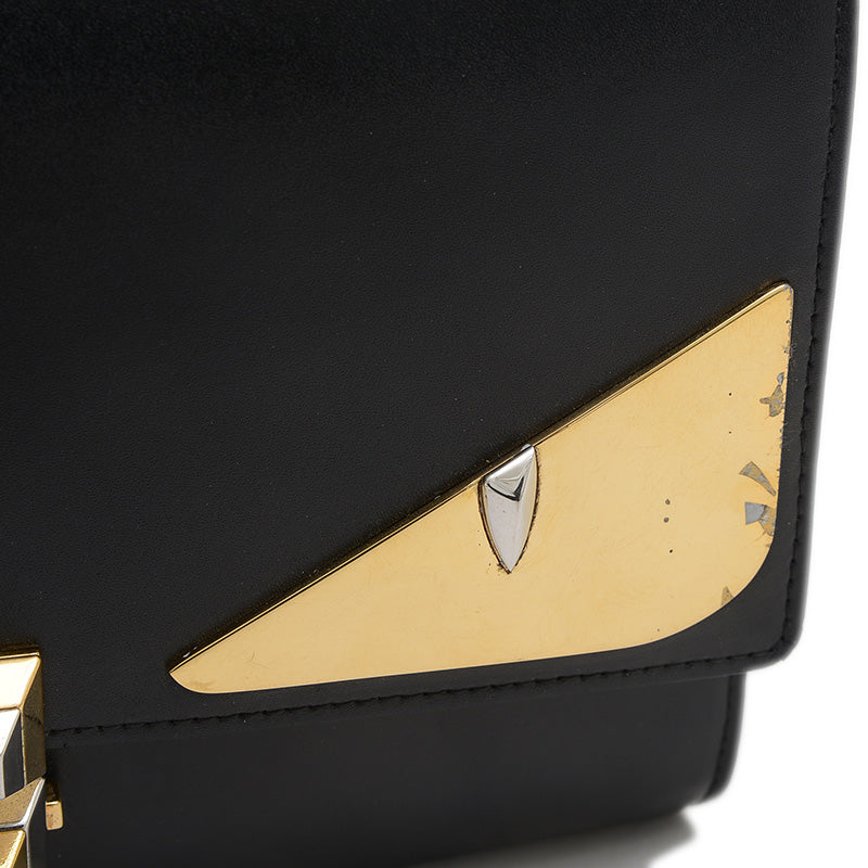 モンスター キャナイ 2WAYバッグ レザー ブラック 8BT283 ハンドバッグ