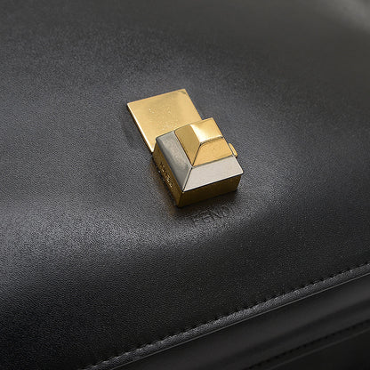 モンスター キャナイ 2WAYバッグ レザー ブラック 8BT283 ハンドバッグ