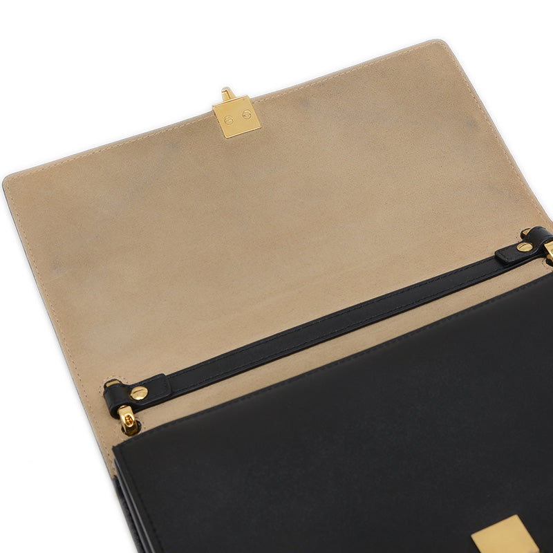 モンスター キャナイ 2WAYバッグ レザー ブラック 8BT283 ハンドバッグ