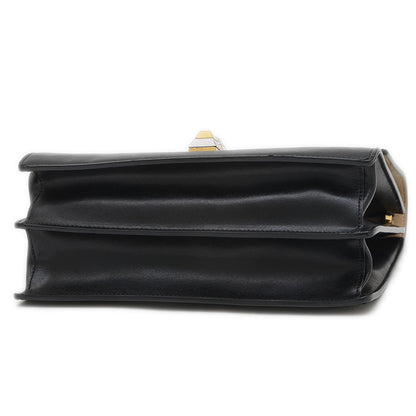 モンスター キャナイ 2WAYバッグ レザー ブラック 8BT283 ハンドバッグ