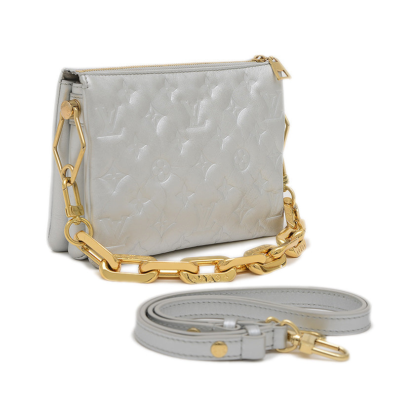 モノグラム クッサンBB 2WAYバッグ シルバー M20567 ショルダーバッグ