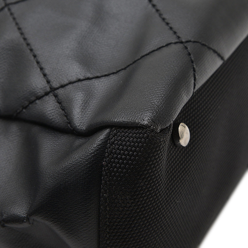 パリビアリッツトートPM トートバッグ ブラック シルバー金具 A34208 トートバッグ