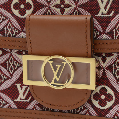 モノグラムジャガード ドーフィーヌミニ ショルダーバッグ ボルドー/ピンク M57172 ショルダーバッグ