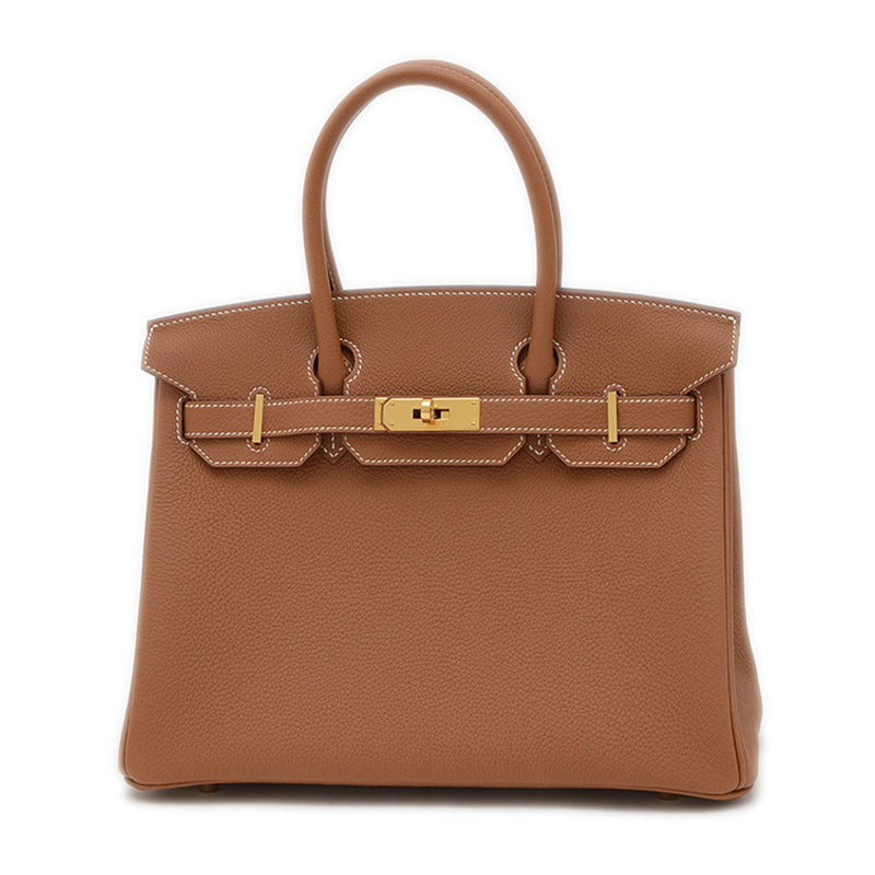 バーキン30 トゴ ゴールド ゴールド金具 W刻印 ハンドバッグ