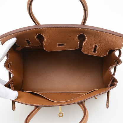 バーキン30 トゴ ゴールド ゴールド金具 W刻印 ハンドバッグ