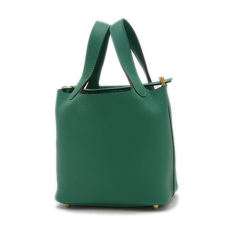 ピコタンロック PM 18 ヴェールヴェルティゴ ゴールド金具 W刻印 ハンドバッグ