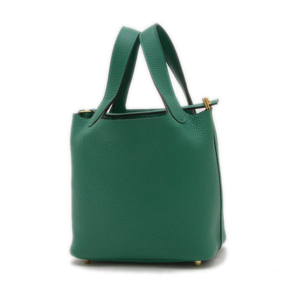 ピコタンロック PM 18 ヴェールヴェルティゴ ゴールド金具 W刻印 ハンドバッグ