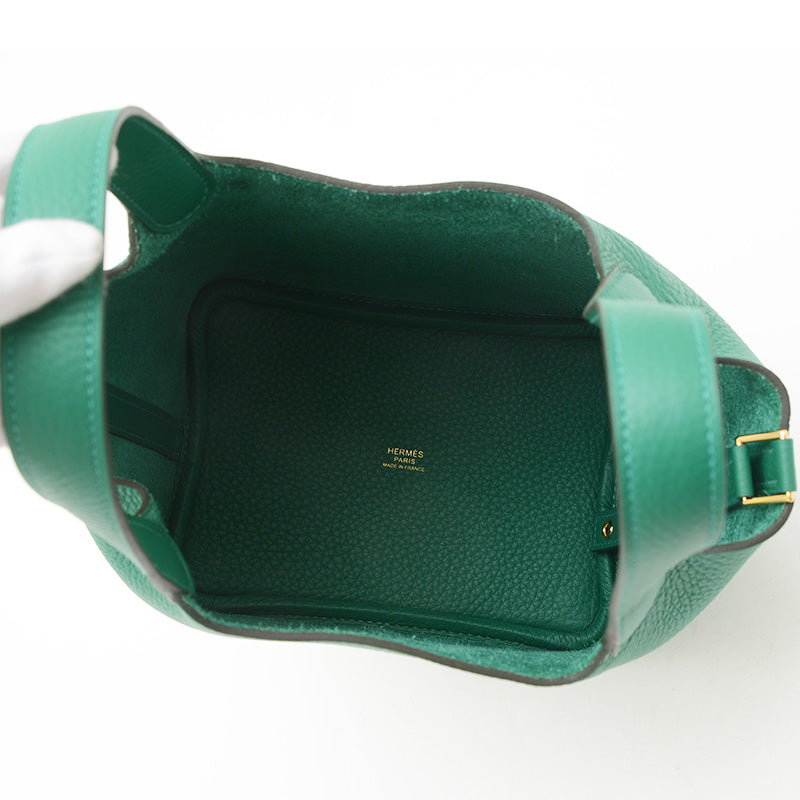 ピコタンロック PM 18 ヴェールヴェルティゴ ゴールド金具 W刻印 ハンドバッグ