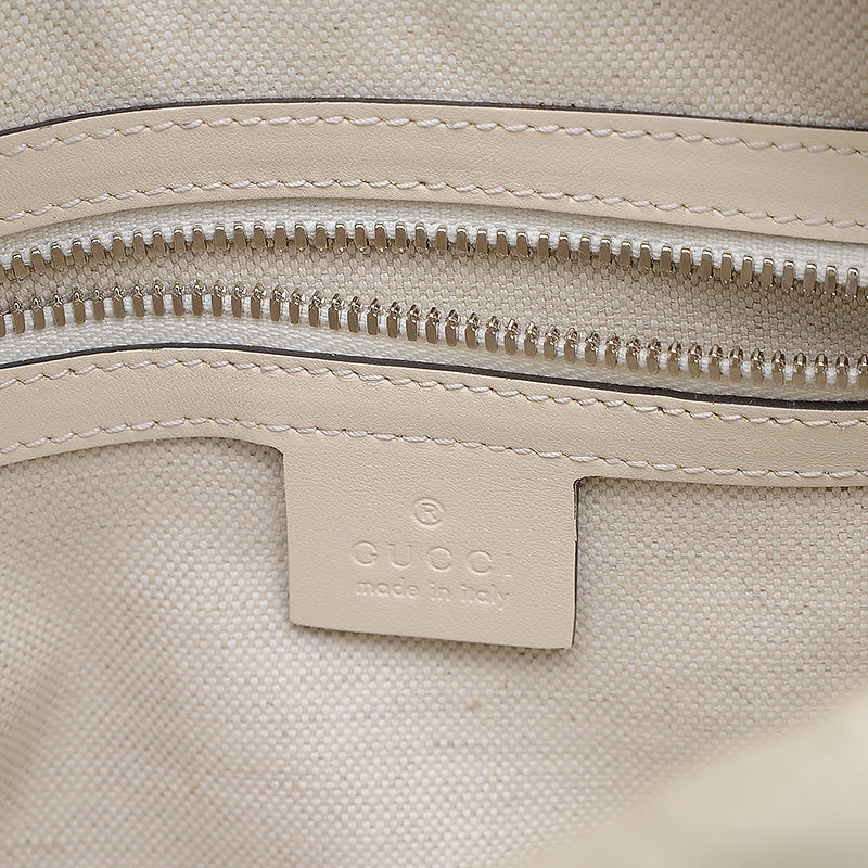 GGエンボス ショルダーバッグ レザー アイボリー 626363 ショルダーバッグ