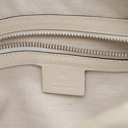 GGエンボス ショルダーバッグ レザー アイボリー 626363 ショルダーバッグ