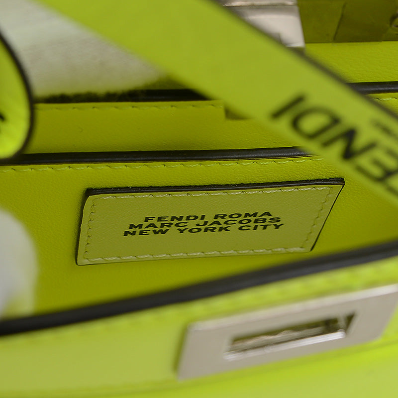 ピーカブー アイシーユー プチ 2WAYバッグ レザー イエロー 8BN335 ハンドバッグ