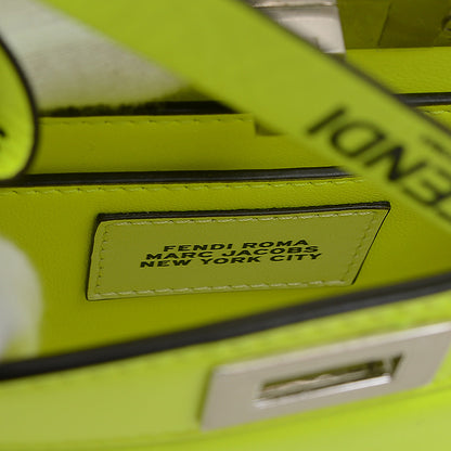 ピーカブー アイシーユー プチ 2WAYバッグ レザー イエロー 8BN335 ハンドバッグ