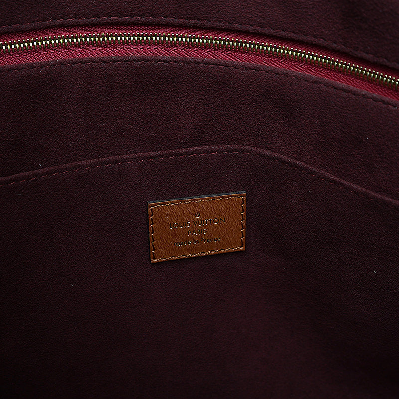 モノグラムジャガード オンザゴーGM トートバッグ レッド M57185 トートバッグ