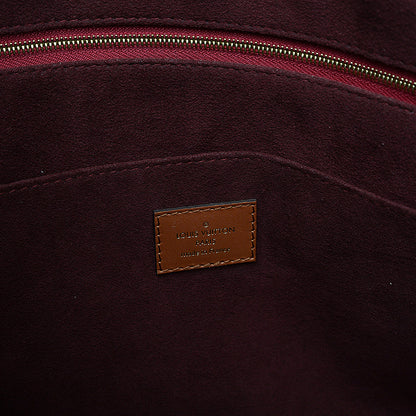 モノグラムジャガード オンザゴーGM トートバッグ レッド M57185 トートバッグ