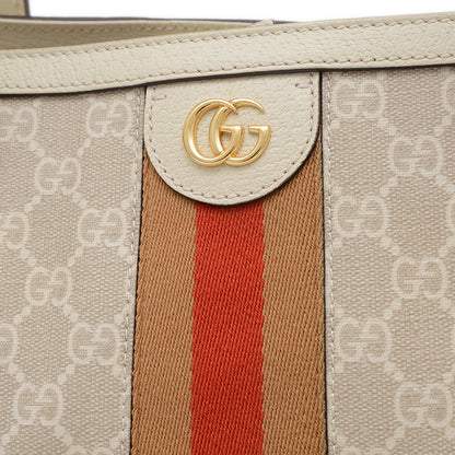 GGスプリーム オフディア ラージ トートバッグ ベージュ/ホワイト 631685 トートバッグ