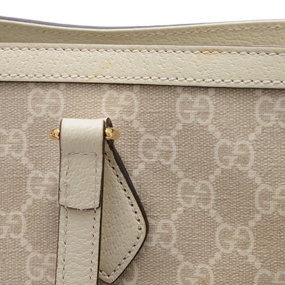 GGスプリーム オフディア ラージ トートバッグ ベージュ/ホワイト 631685 トートバッグ