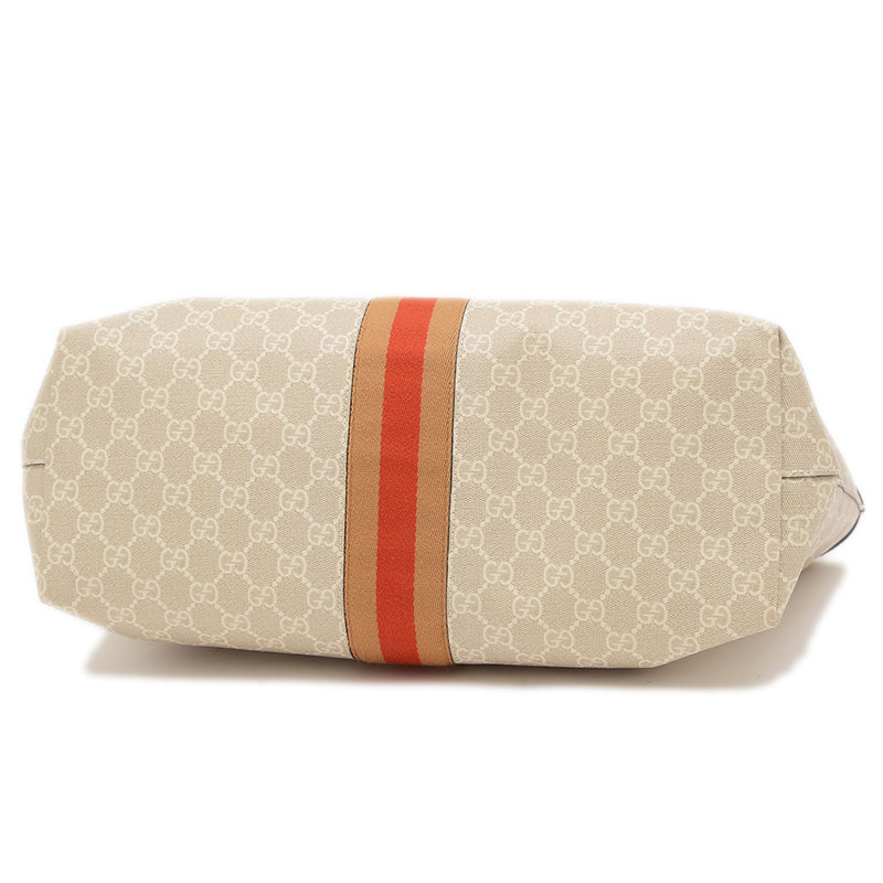 GGスプリーム オフディア ラージ トートバッグ ベージュ/ホワイト 631685 トートバッグ