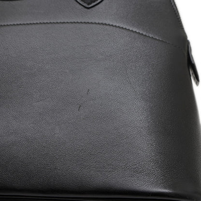 ボリード31 ボックスカーフ ブラック ゴールド金具 Y刻印 ハンドバッグ